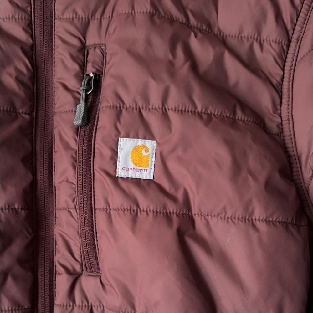 Carhartt dark purple Quilted Jacket - Picture 2 of 4